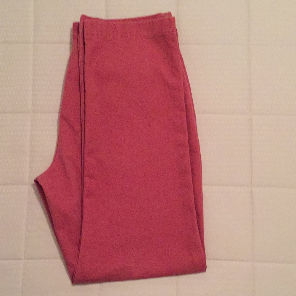 J. Crew dark red khaki pants 35 x 32 EUC - Picture 2 of 6